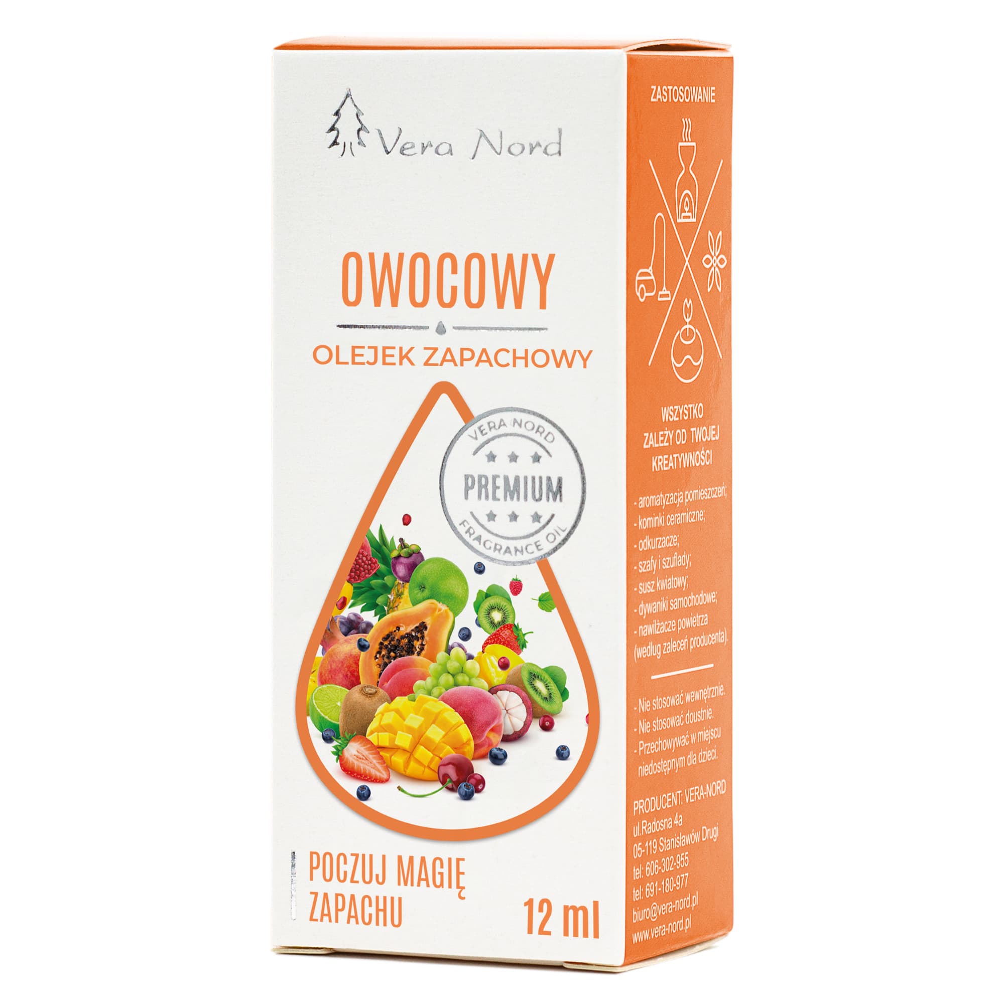 Olejek zapachowy OWOCOWY